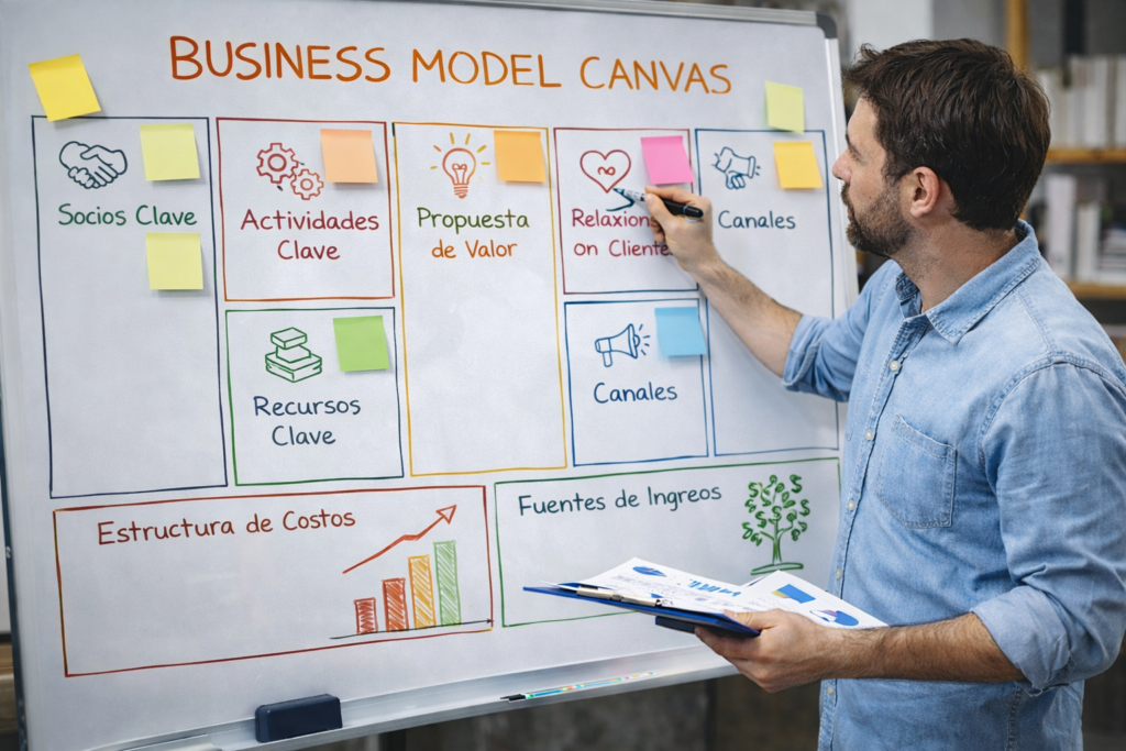 Uso del modelo CANVAS para prevenir el fracaso de pequeñas empresas